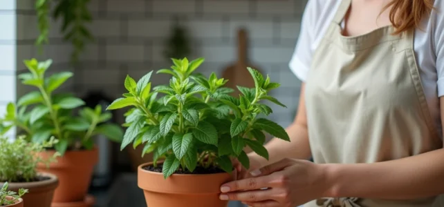 Astuces efficaces pour sauver vos feuilles de menthe qui noircissent sans les arracher