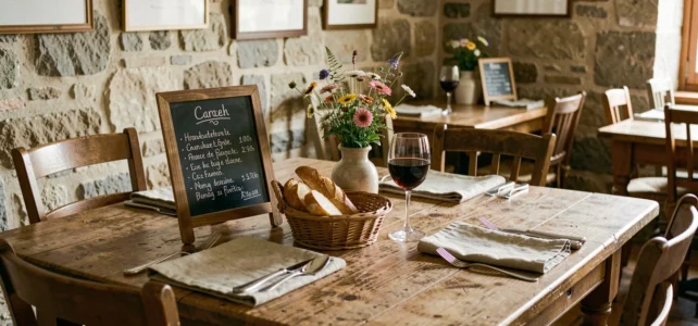 Découvrez la carte de Chez Sylvie et Jérôme : saveurs authentiques et convivialité